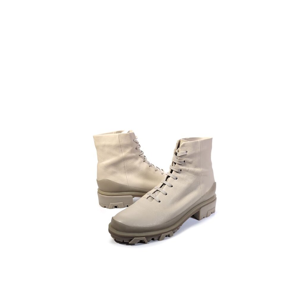 Rag & Bone Boots Beige Leather Womens Size 11 | Eur 41 Oyster Leather - Picture 3 of 9